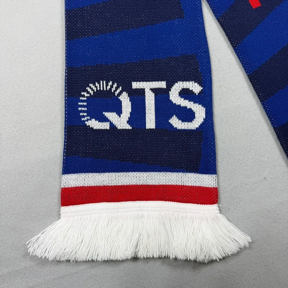 QuikTrip QKO Orlando 2026 Scarf Blue Red White One Team One Goal QTS Fringe